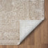4' X 6' Beige and Gray Medallion Area Rug